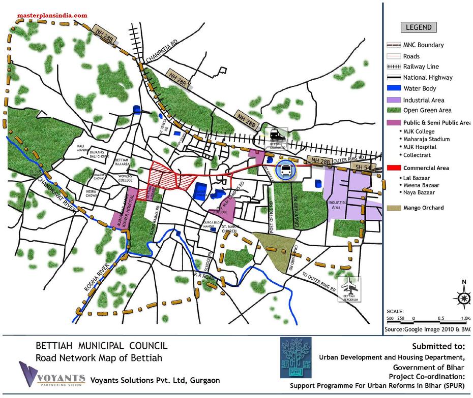 Bettiah Road Network Map Pdf Download – Master Plans India, Bettiah, India, Zamindari, Butwal  Nepal