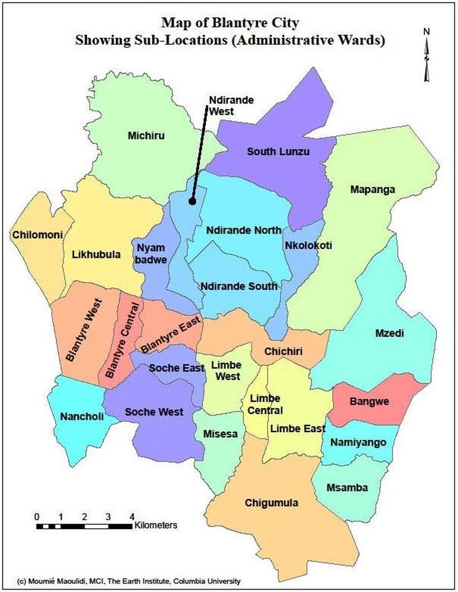 Blantyre Maps – Millennium Cities Initiative, Blantyre, Malawi, Malawi .Png, Blantyre Street