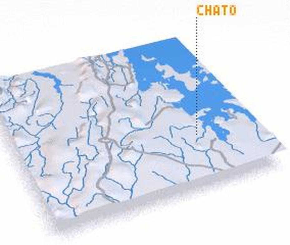Chato (Tanzania) Map – Nona, Chato, Tanzania, Tanzania  With Regions, Temeke