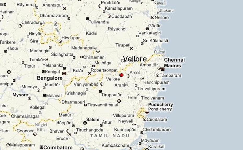 Chettinad, Vellore Tamil Nadu, Location Guide, Vellore, India