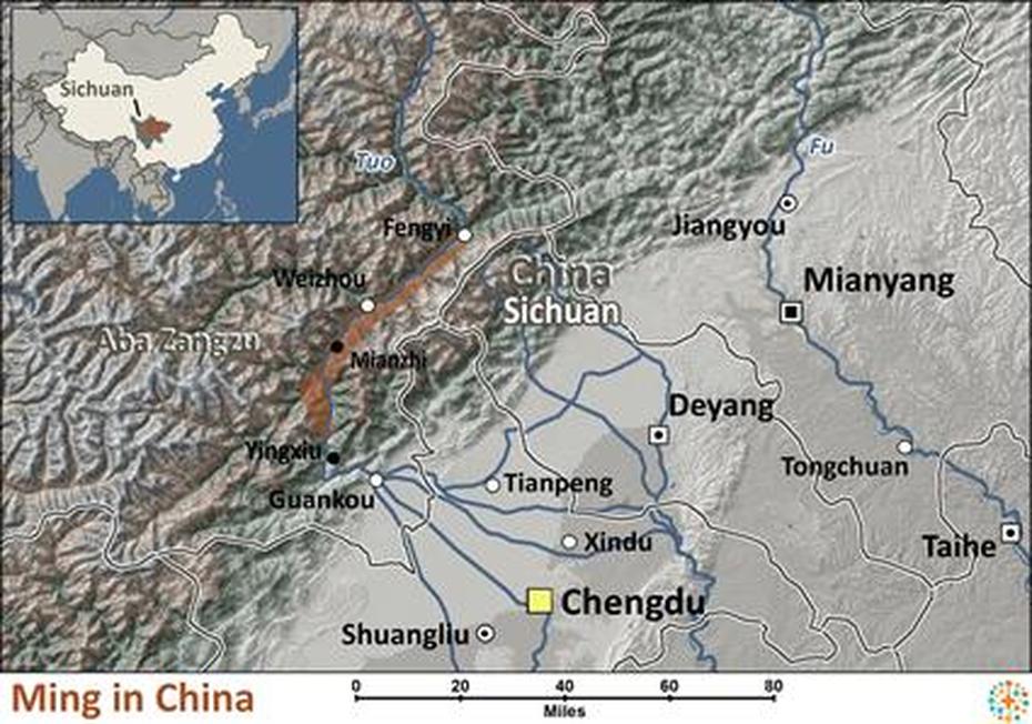 China  With Flag, China  Simple, Joshua Project, Meicheng, China