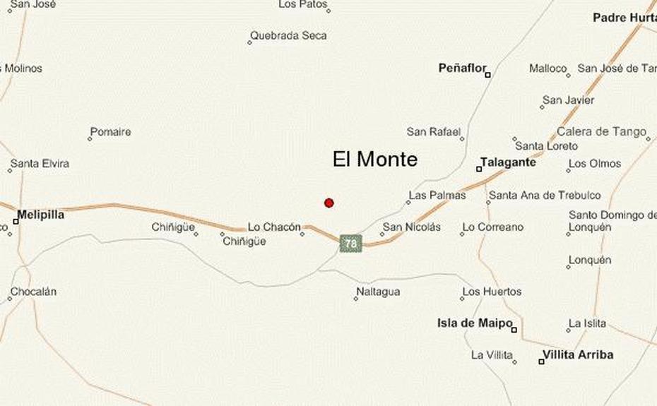 El Monte, Chile Location Guide, El Monte, Chile, El Monte City, Del Monte