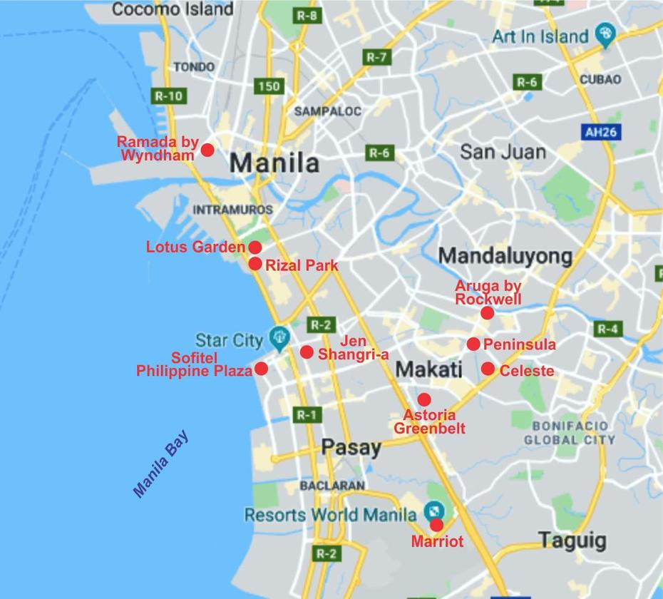 Manila World, Alabang Philippines, Manila Break, Manila, Philippines