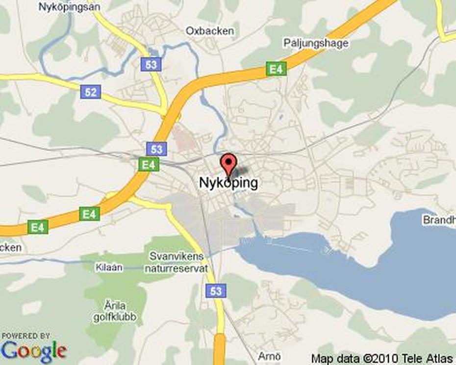 Nykoping Sweden Map – Travelsfinders, Nyköping, Sweden, Visby  Class, Sodermanland Sweden