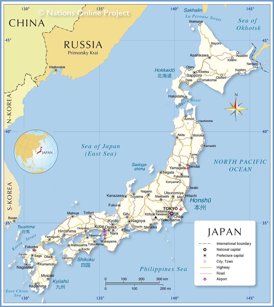 Political Map Of Japan – Nations Online Project, Seika, Japan, Kyoto Seika University, Laundry  Capsules