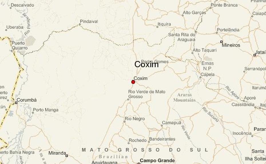 Prevision Del Tiempo Para Coxim, Coxim, Brazil, Coxim, Brazil