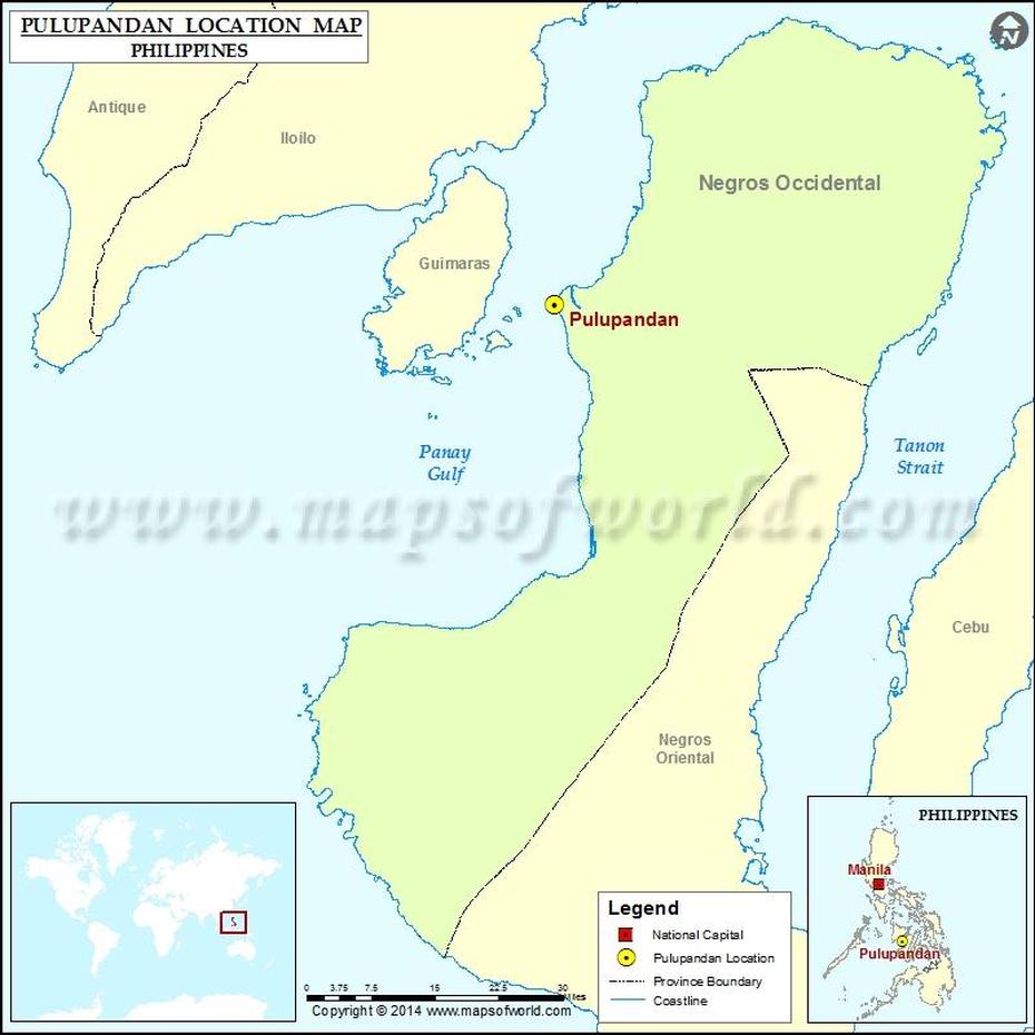 Where Is Pulupandan | Location Of Pulupandan In Philippines Map, Pulupandan, Philippines, Calatrava Negros  Occidental, Bago  City