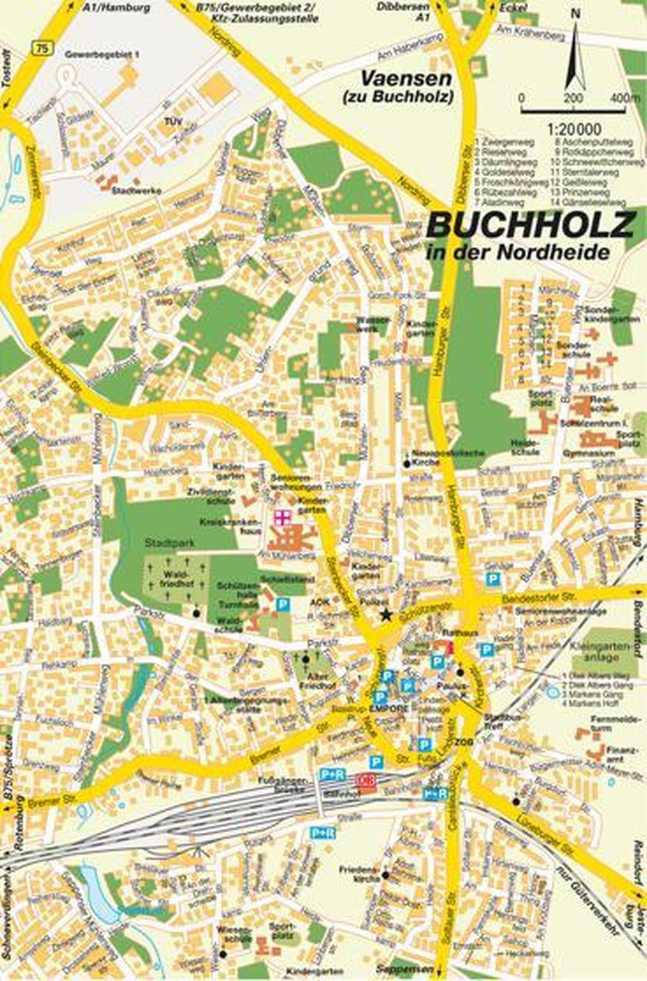 Stadtplan Buchholz In Der Nordheide, Deutschland, Niedersachsen: Hot …, Buchholz In Der Nordheide, Germany, Restaurant Buchholz, Empore Buchholz