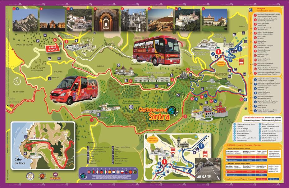 Tourist Map Of Sintra Portugal – Travel News – Best Tourist Places In …, Sintra, Portugal, Visit Portugal, Palacio De Pena Sintra