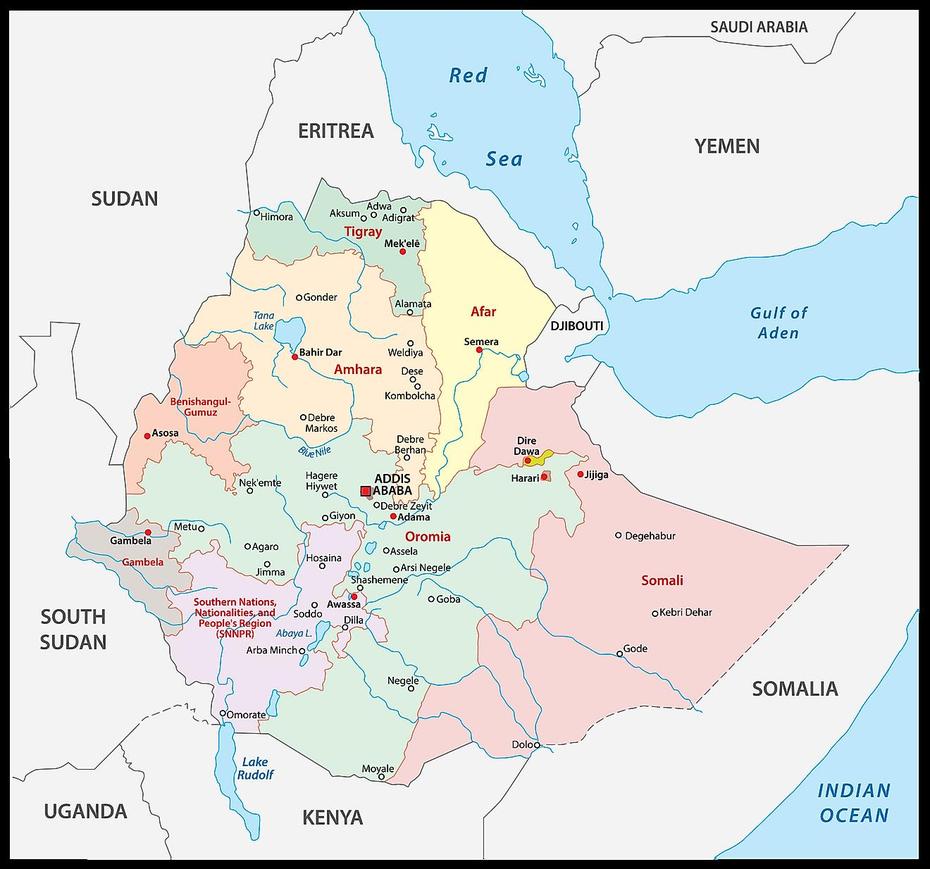 Adama Ethiopia, Kombolcha, World Atlas, Godē, Ethiopia