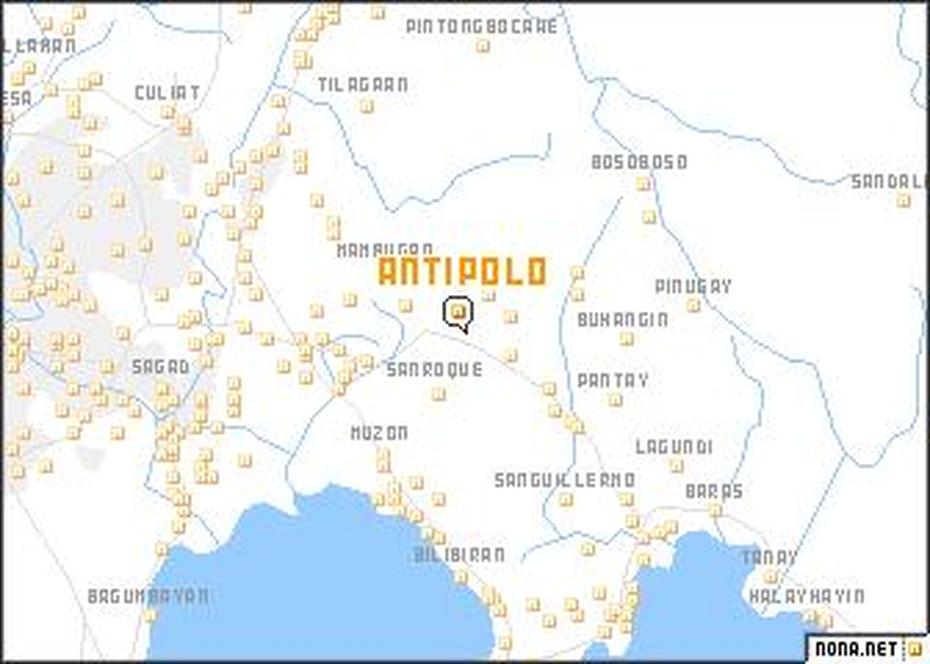 Antipolo (Philippines) Map – Nona, Antipolo, Philippines, Caloocan, Dumaguete City Philippines