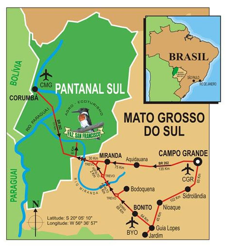 Brasil  Turismo, Bonito Pantanal, Sede, Bonito, Brazil