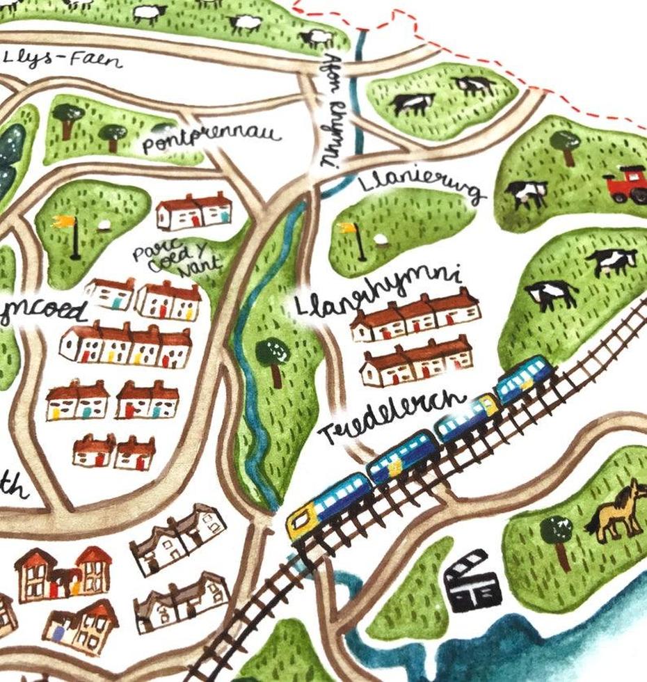 Caerdydd Map Print Cardiff Wall Art Cardiff Print | Etsy, Caerdydd, United Kingdom, Stockport United Kingdom, Marple  Stockport