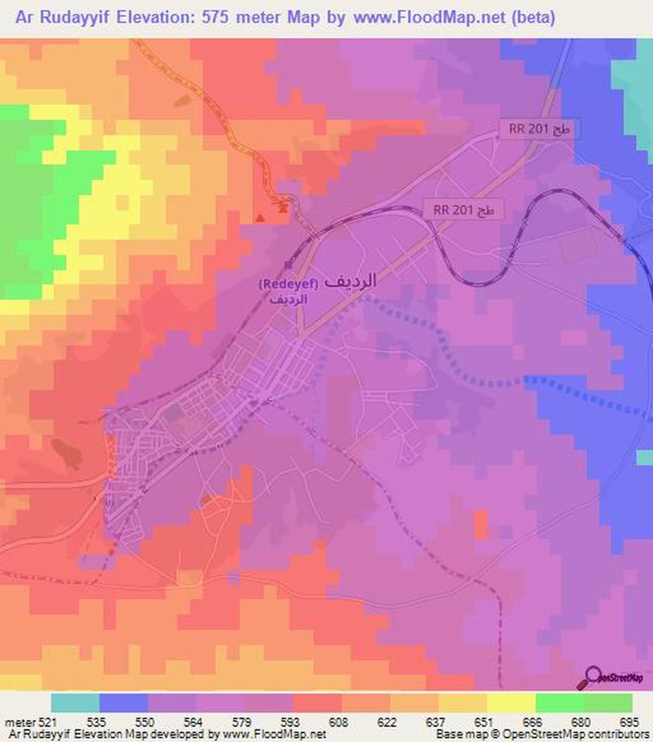 Elevation Of Ar Rudayyif,Tunisia Elevation Map, Topography, Contour, Ar Rudayyif, Tunisia, Capital Of Tunisia, Tunisia Geography
