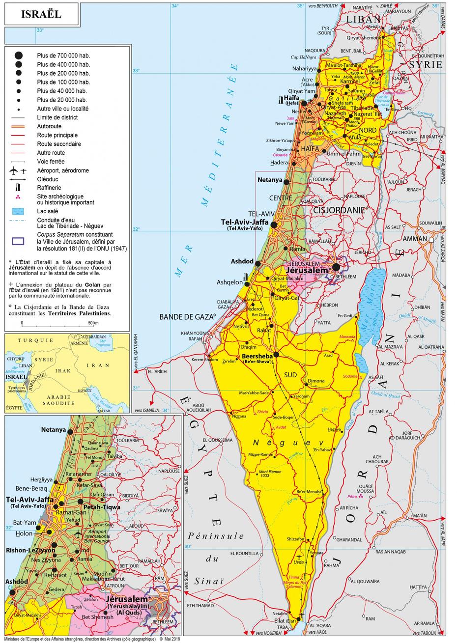 Geopolitical Map Of Israel, Israel Maps | Worldmaps.Info, Sakhnīn, Israel, Emmaus  Bible, Samuel At  Mizpah
