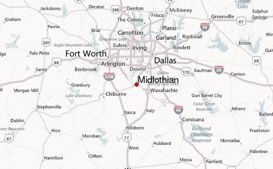 Midlothian Texas, Midlothian Il, Guia Urbano, Midlothian, United States