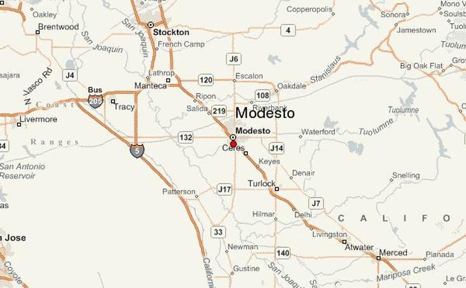 Modesto Reservoir, Starship Modesto, Guide, Modesto, United States