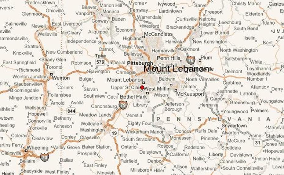 Mount Lebanon Location Guide, Mount Lebanon, United States, Lebanon In, Mt Lebanon Pa