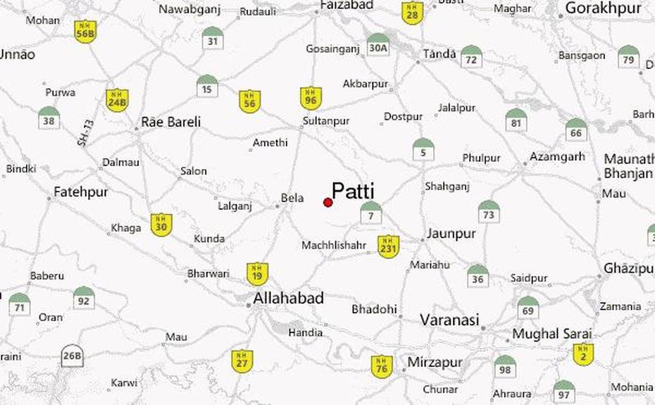 Patti, India Location Guide, Patti, India, India  With City, India  Drawing