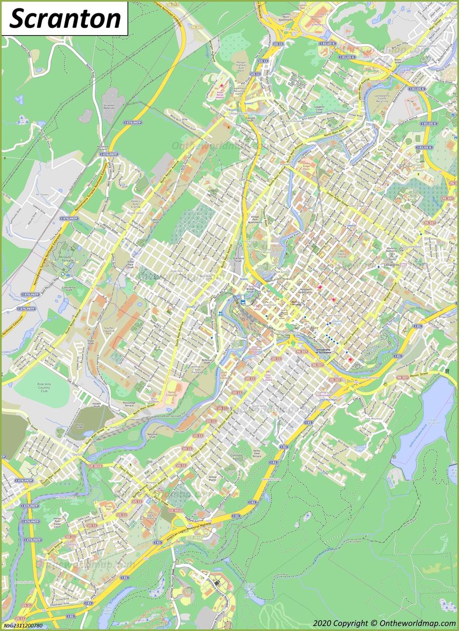 Pennsylvania Topographic, Scranton Weather, Pennsylvania, Scranton, United States