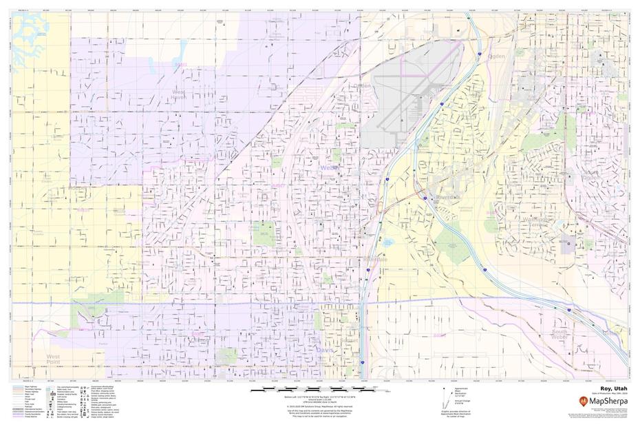 Roy Map, Utah, Roy, United States, United States  Kids, United States  And Cities