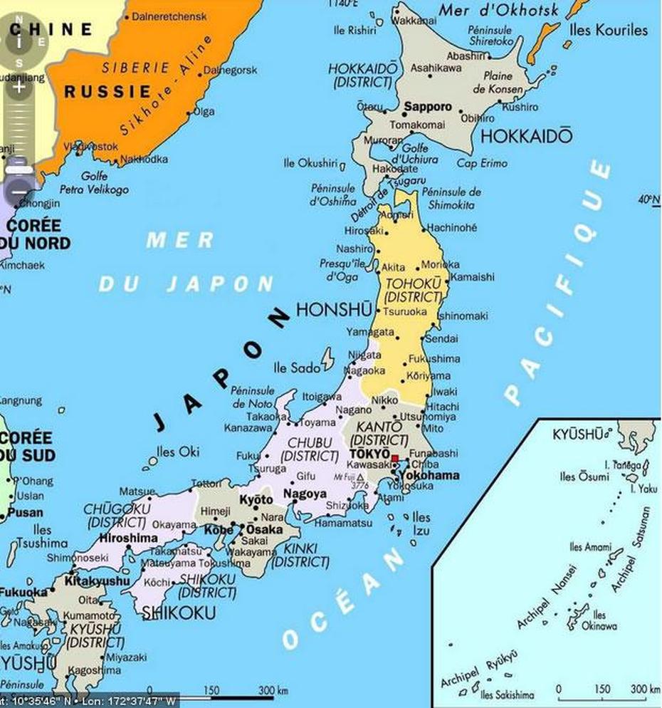 Sendai Map And Sendai Satellite Image, Sendai, Japan, Atsugi Japan, Sendai Tsunami