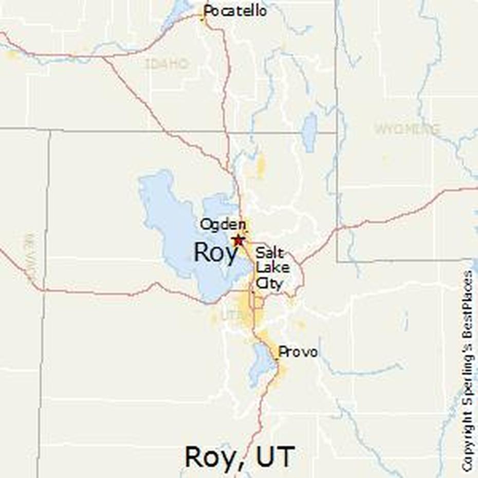 United States  For Children, United States  With Major Cities, Utah, Roy, United States