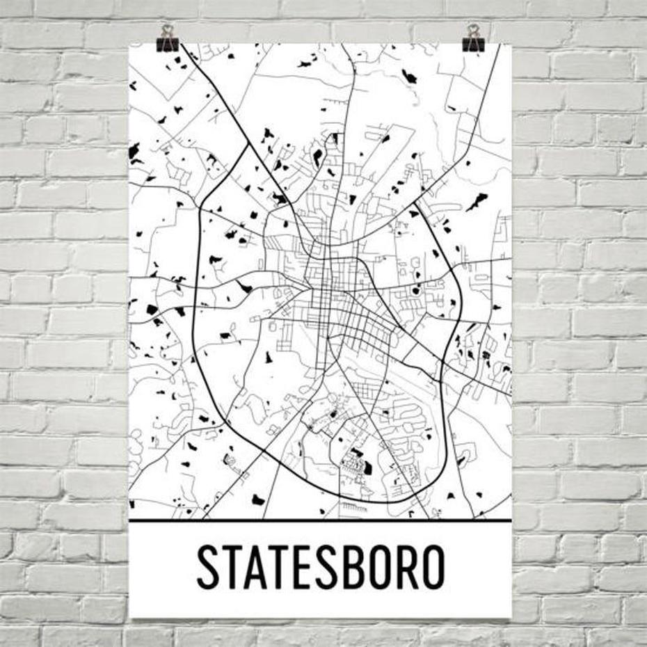 Warrior Alabama, Street  Of Statesboro Ga, Etsy, Statesboro, United States