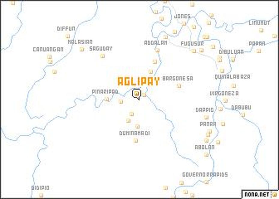 Aglipay (Philippines) Map – Nona, Aglipay, Philippines, Aglipay Caves, Gregorio Aglipay