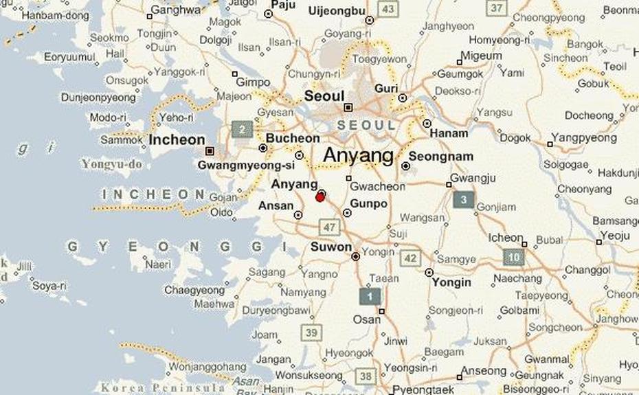Anyang, South Korea Location Guide, An’Gang, South Korea, Korean Mob, Kkangpae