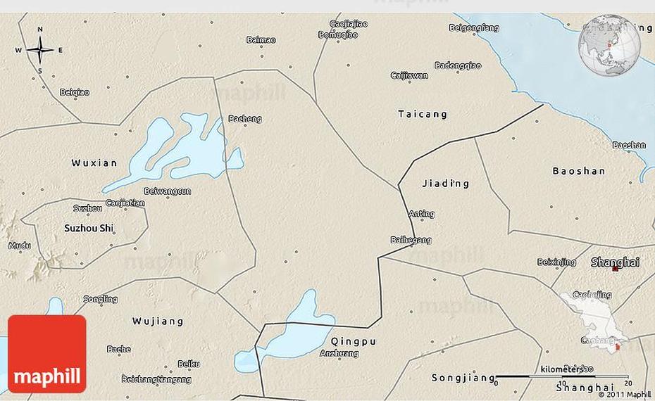 China  Transparent, China Atlas, Shaded Relief, Xushan, China