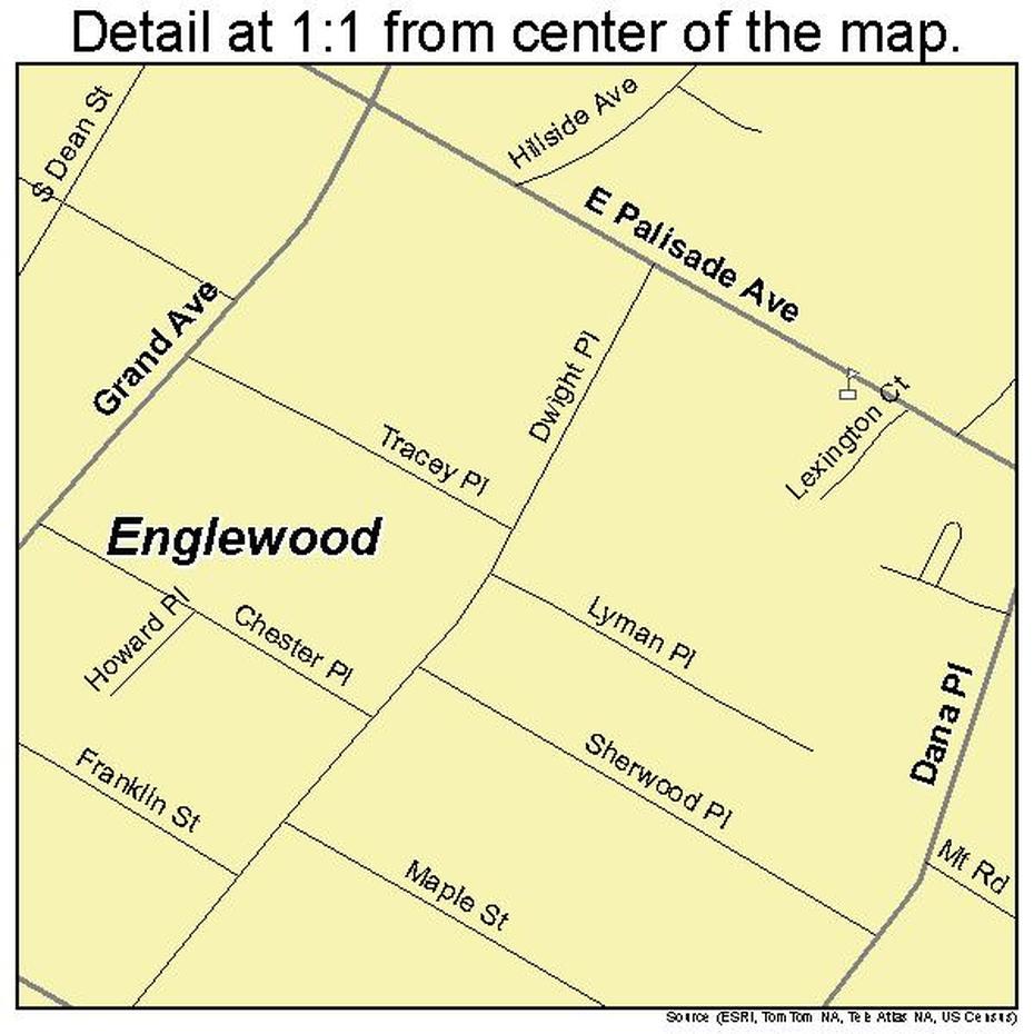 Englewood New Jersey Street Map 3421480, Englewood, United States, Of Englewood Florida, Englewood Fl City