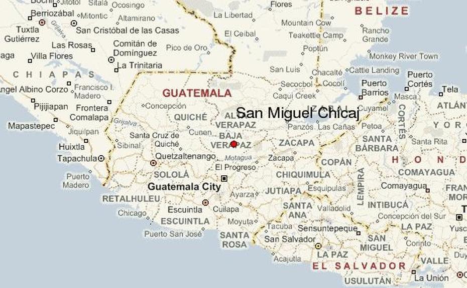 Gualan  Zacapa, Peten Guatemala, Chicaj, San Miguel Chicaj, Guatemala