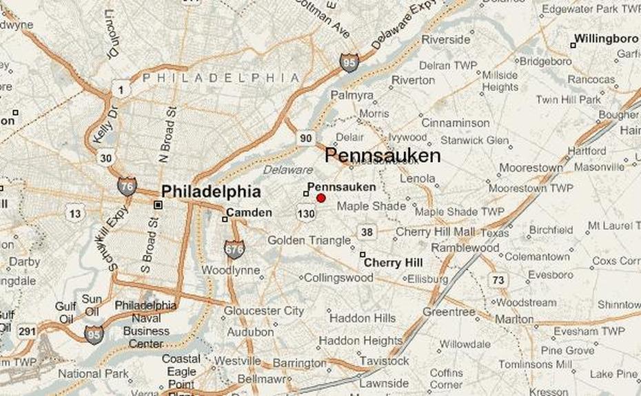 Guia Urbano De Pennsauken, Pennsauken, United States, Street  Of Pennsauken Nj, Haddonfield Nj