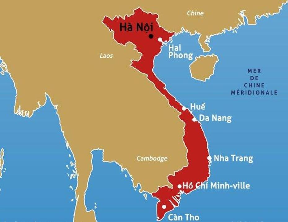 Ho Chi Minh Ville Carte Vietnam  Vacances – Guide Voyage, Hố Nai, Vietnam, Đong Nai Province, Bien Hoa City Vietnam