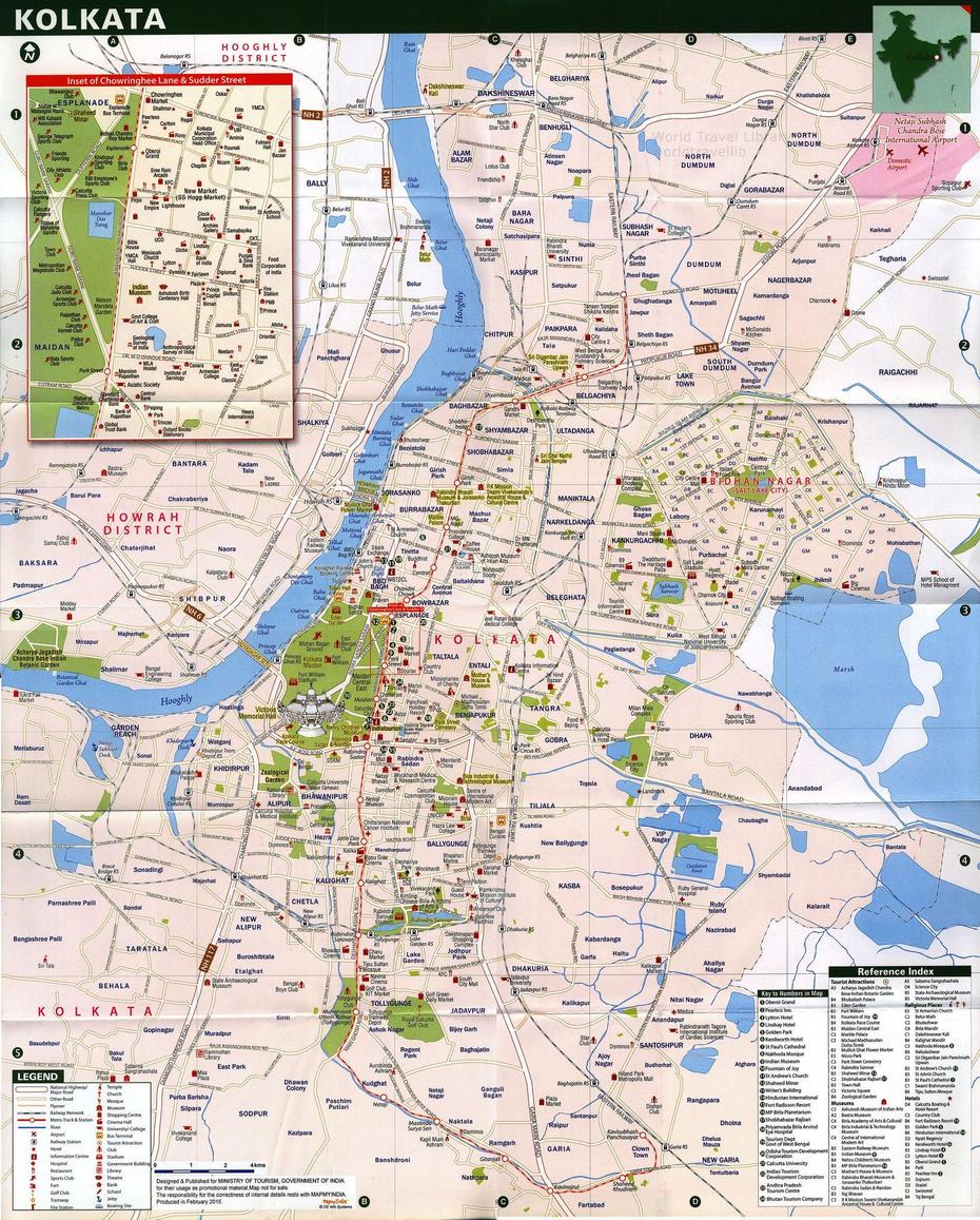 Kolkata On A Map, Kolkāta, India, Kolkata Location, Chennai On India