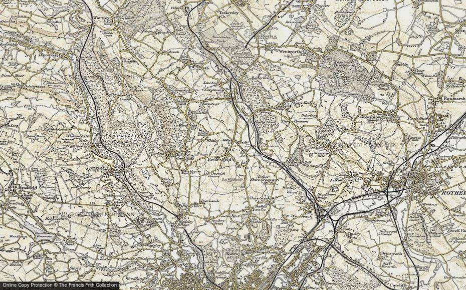 Map Of Ecclesfield, 1903 – Francis Frith, Ecclesfield, United Kingdom, Abingdon  Oxford, Abingdon  Oxfordshire