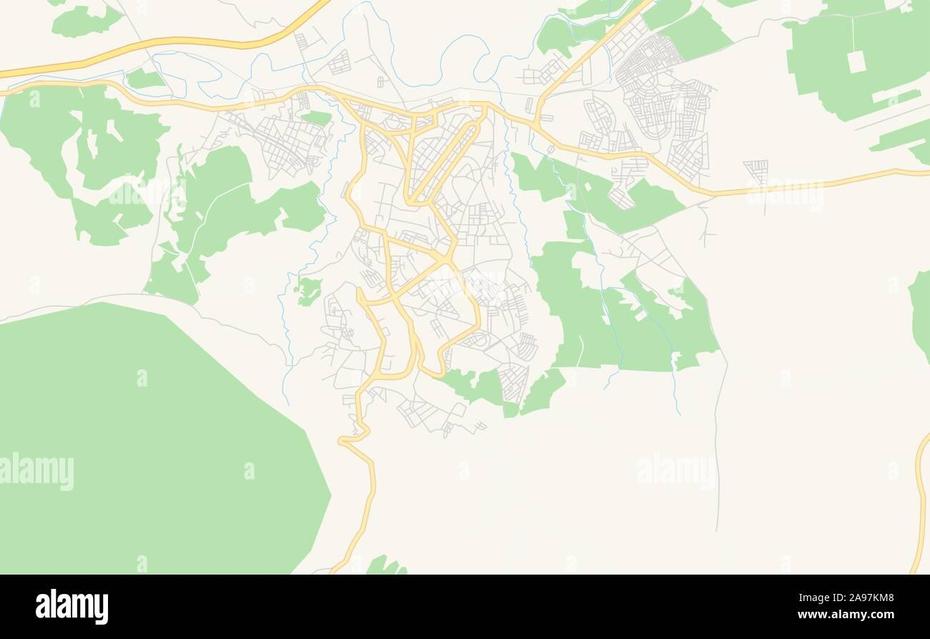 Printable Street Map Of Taza, Morocco. Map Template For Business Use …, Taza, Morocco, Koutoubia Mosque  Marrakech, Morocco Clip Art
