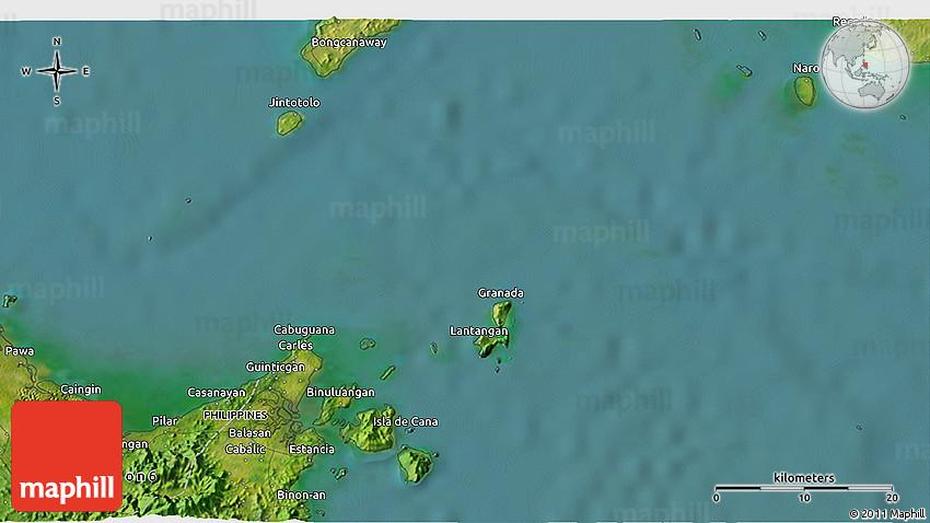 Satellite 3D Map Of Balasan, Balasan, Philippines, Balasan Janji Palsumu Lirik, Leon Balasan Janji Palsumu