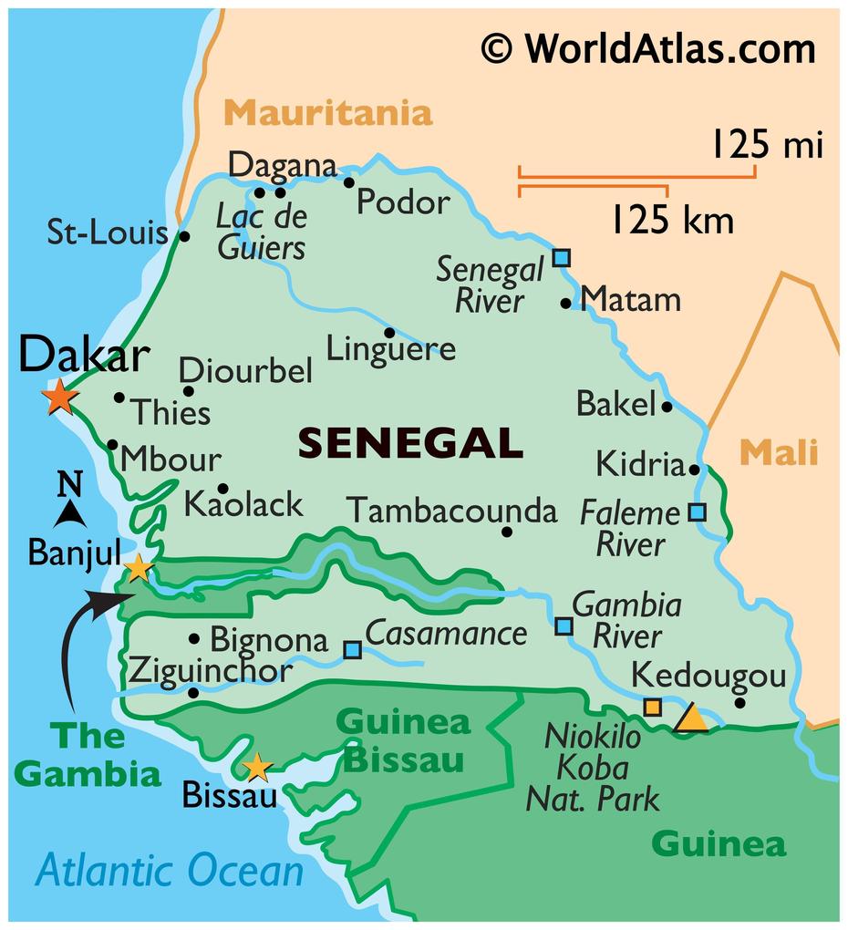 Senegal On Africa, Senegal On  Of Africa, Senegal, Sébikhotane, Senegal