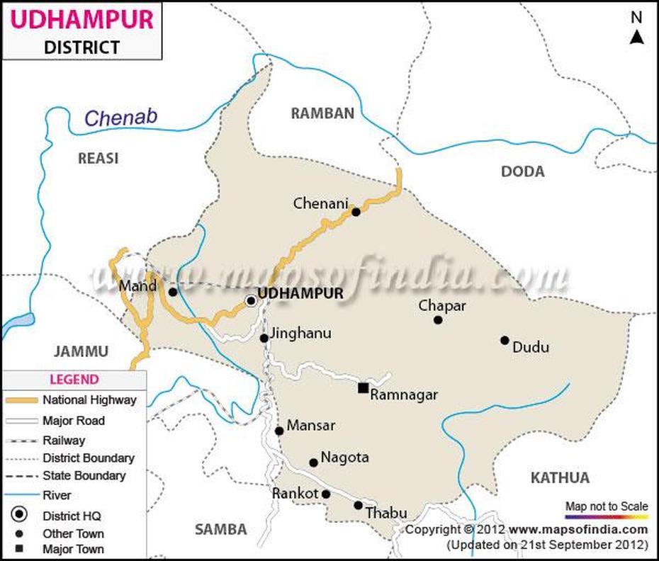 Udhampur District Map, Udhampur, India, Of Nashik District, Nagpur India