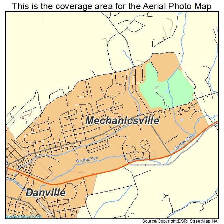 Aerial Photography Map Of Mechanicsville, Pa Pennsylvania, Mechanicsville, United States, Mechanicsville Pa, Mechanicville Ny