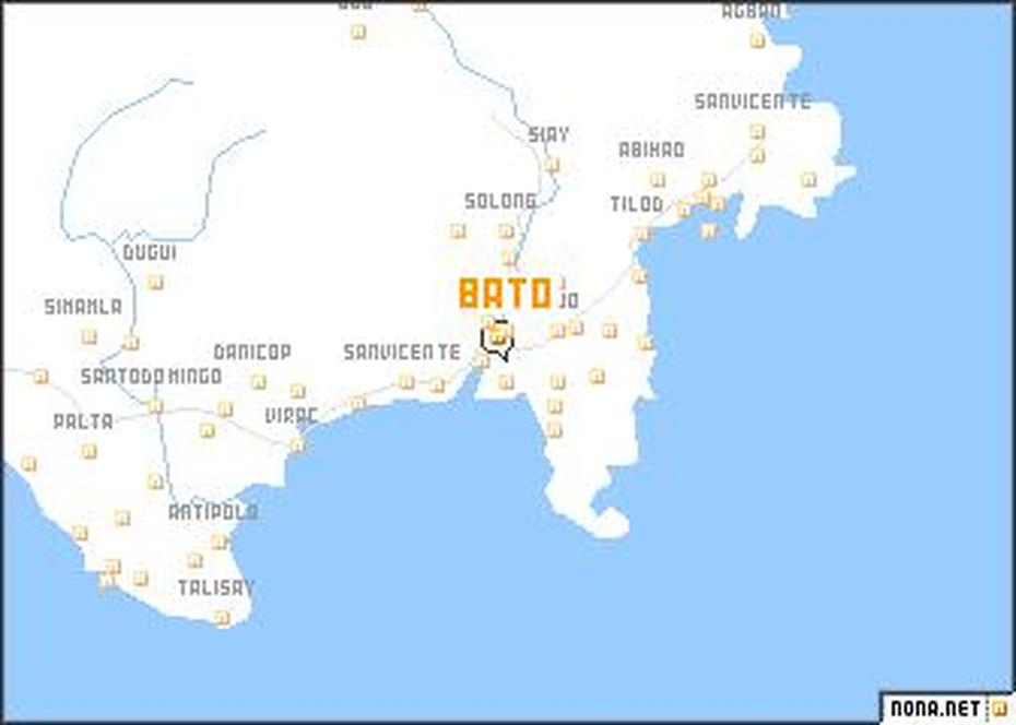 Bato (Philippines) Map – Nona, Batobato, Philippines, Philippines  Luzon Manila, Cebu Island Philippines
