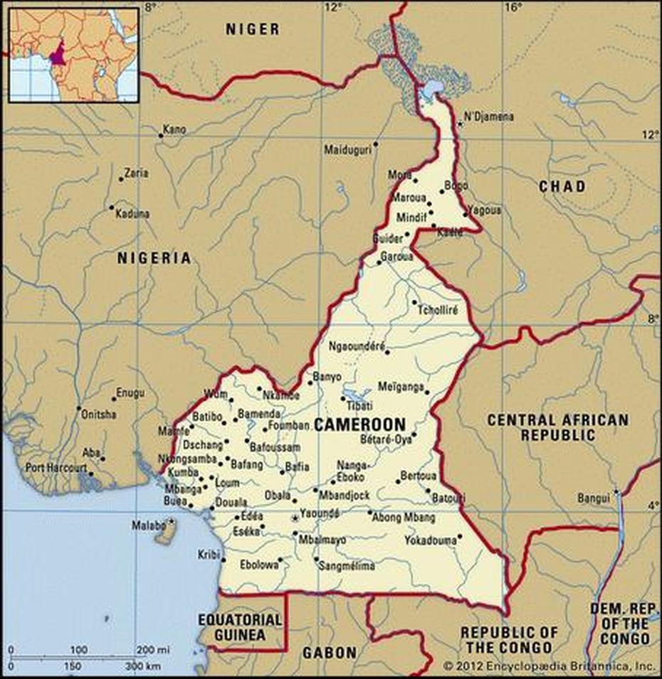 Cameroon Geography, Cameroon Mountain, Africa, Monatélé, Cameroon