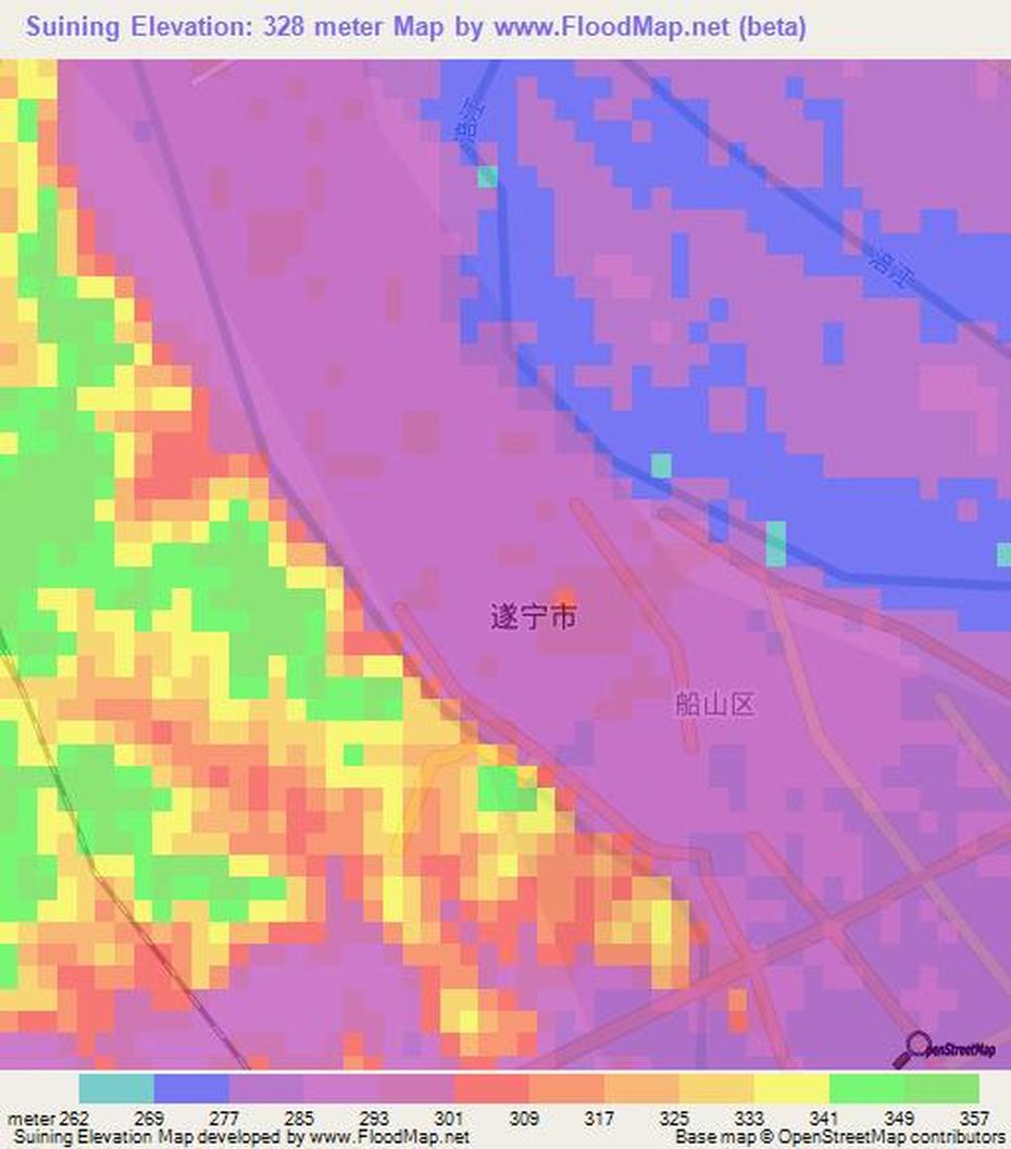 Elevation Of Suining,China Elevation Map, Topography, Contour, Suining, China, China Dead Sea Pool, Chengdu China