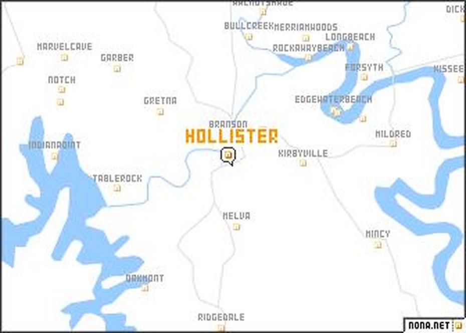 Hollister (United States – Usa) Map – Nona, Hollister, United States, Fillmore California, Hollister City