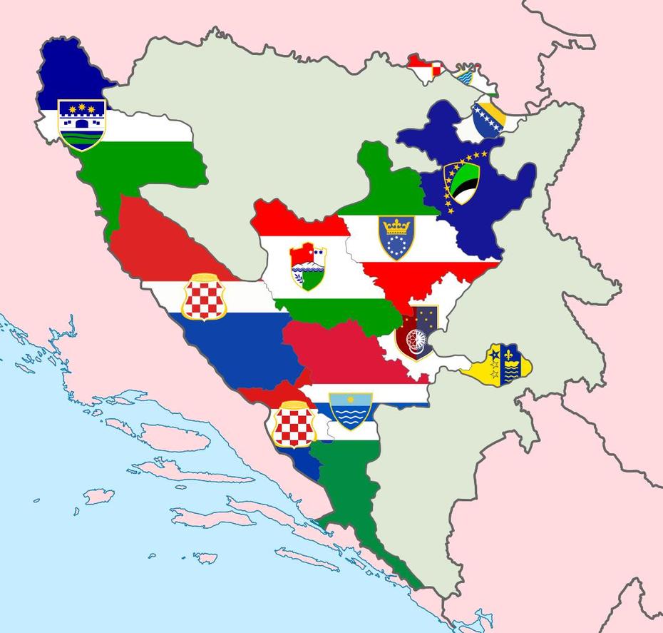 Maps Of Flags, Brčko, Bosnia And Herzegovina, Ethnic  Of Bosnia And Herzegovina, Bosnia And Herzegovina Europe