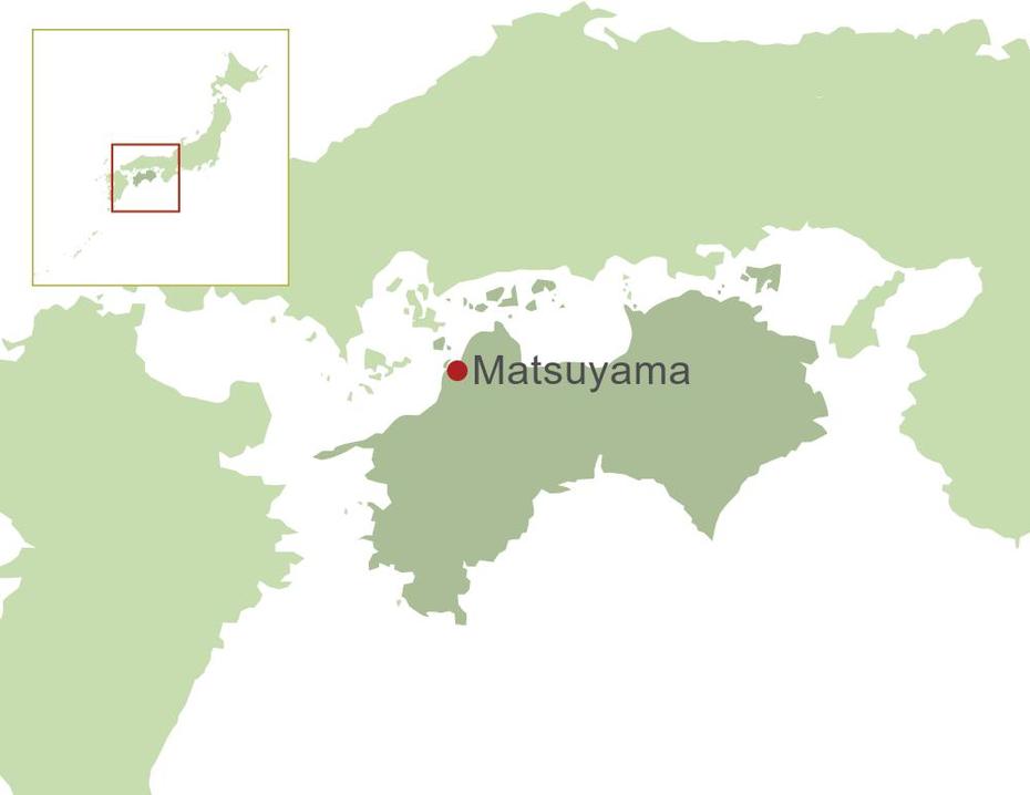 Matsuyama Map, Matsuyama, Japan, Ehime Japan, Matsuyama Golf