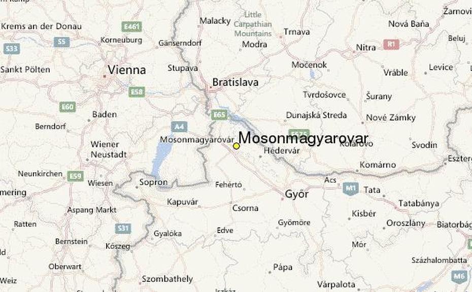 Mosonmagyarovar Weather Station Record – Historical Weather For …, Mosonmagyaróvár, Hungary, Sopron Hungary, Mosonmagyarovar  Termalfurdo