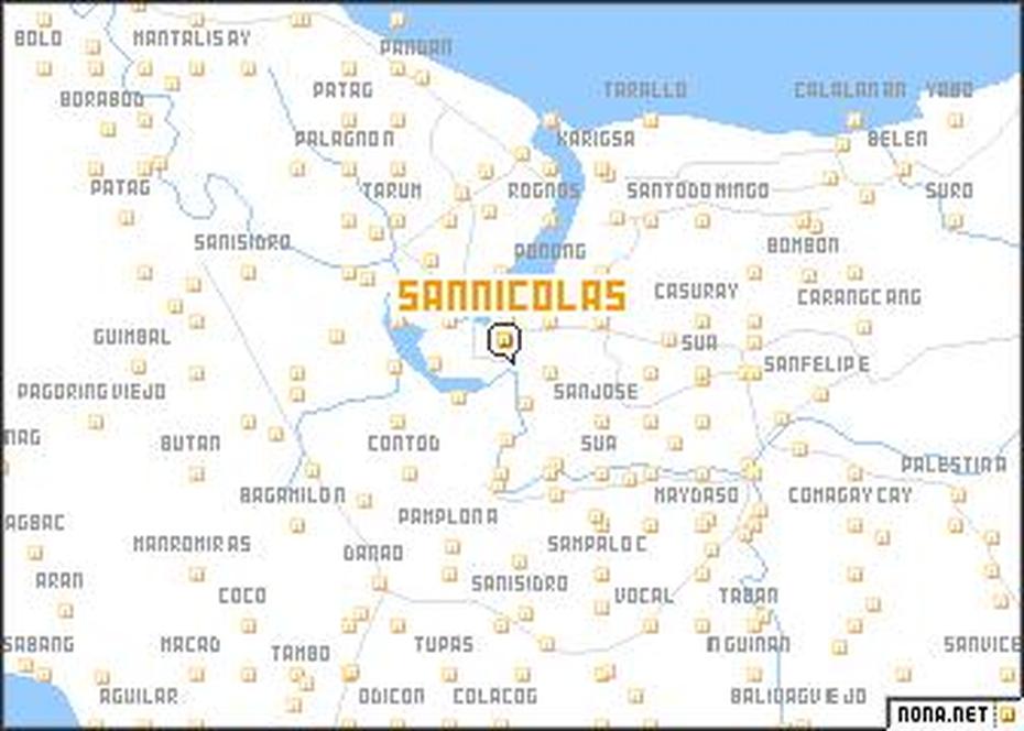 San Nicolas (Philippines) Map – Nona, San Nicolas, Philippines, Angeles City Pampanga Philippines, Laoag  Church